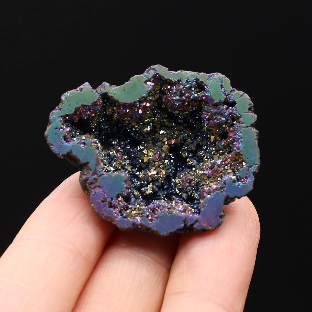 Natural Agate Cornucopia Energy Gemstone Ornament Quartz Crystal Cluster Healing Crystals Fish Tank Aquarium Table Room Decor