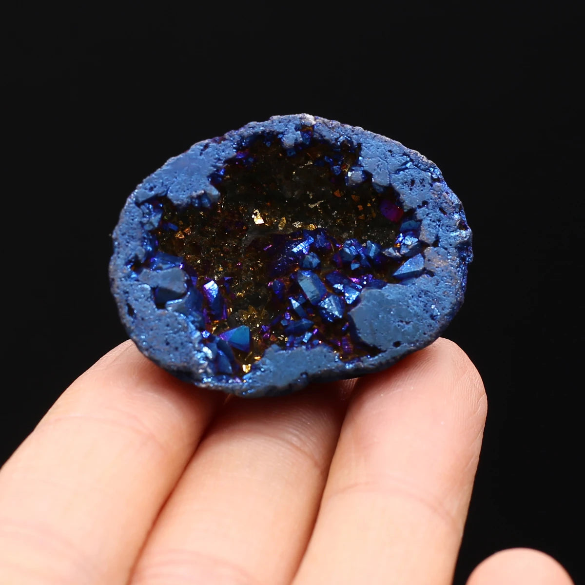 Natural Agate Cornucopia Energy Gemstone Ornament Quartz Crystal Cluster Healing Crystals Fish Tank Aquarium Table Room Decor